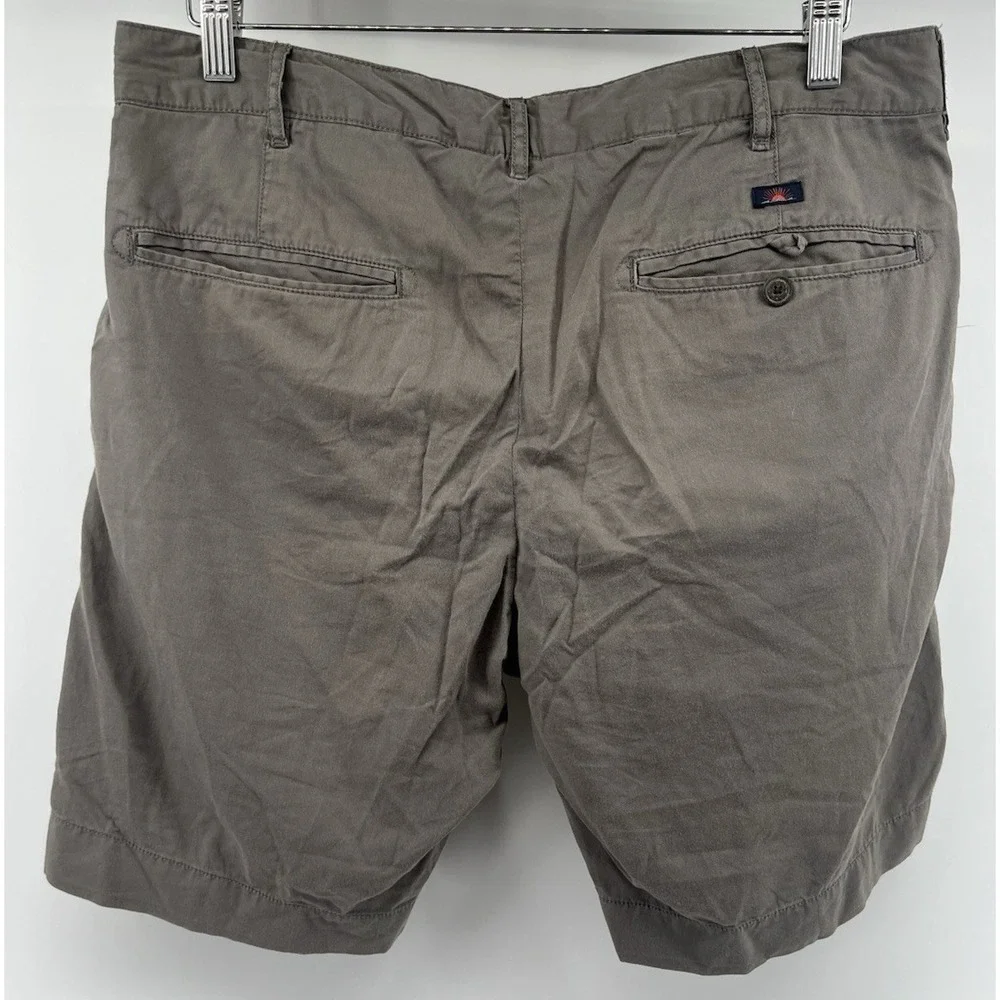 Faherty Mens Shorts Bermuda Tagged 32 Actual 34 Cotton/Lyocell Blend 9